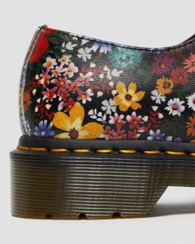 Tenis Oxford Dr Martens 1461 Floral Para Mujer DR5550F